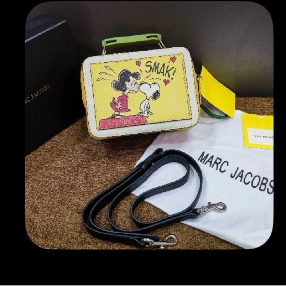 Marc Jacobs Yellow Cartoon Crossbody Bag